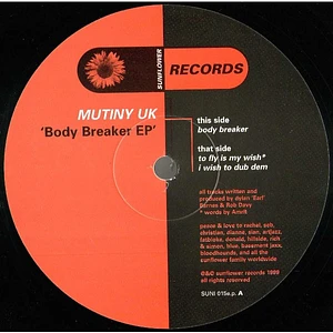 Mutiny - Body Breaker EP