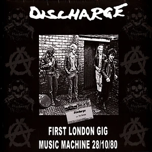 Discharge - Live At The Music Machine 1980 Clear Vinyl Edition