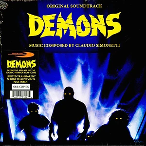 Claudio Simonetti - OST Demons Original Yellow Vinyl Edition