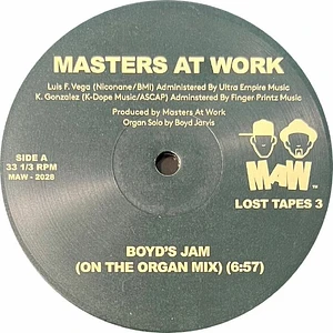 Masters At Work - Boyd's Jam