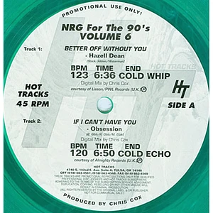 V.A. - Hot Tracks - NRG For The 90's Volume 6