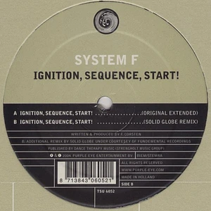 System F - Ignition, Sequence, Start!