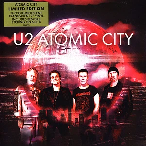 U2 - Atomic City Photoluminescent Transparent Vinyl Edition