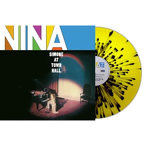 Nina Simone - Nina Simone At Town Hall Yellow / Black Splatter Vinyl Edition