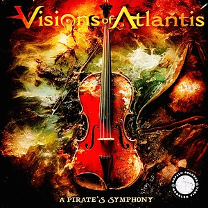 Visions Of Atlantis - A Pirate's Symphony Orange-Green Marbled Vinyl Edition