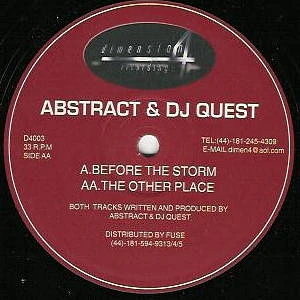 Abstract & DJ Quest - Before The Storm / The Other Place