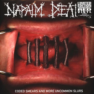 Napalm Death - Coded Smears & More Uncommon Slurs Red Vinyl Edition