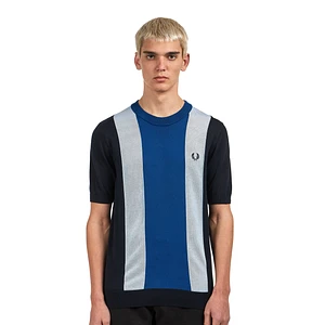 Fred Perry - Stripe Fine Knit T-Shirt