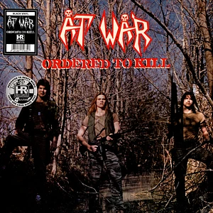 At War - Ordered To Kill Black Vinyl Editoin