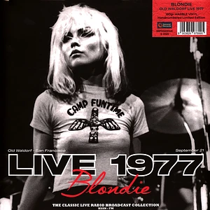 Blondie - Old Waldorf Live 1977 Violet Marble Vinyl Edition