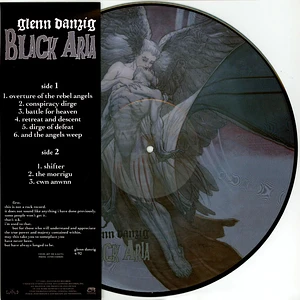 Glenn Danzig - Black Aria Picture Disc Vinyl Edition