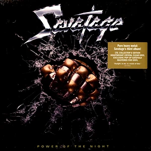 Savatage - Power Of The Night Limited Crystal Clear Vinyl Edition