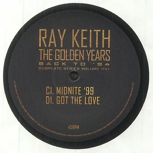Ray Keith - Golden Years - Got The Love EP
