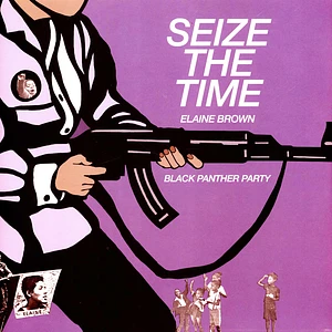Elaine Brown - Seize The Time White Marble Vinyl Edition