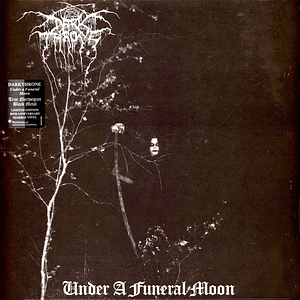 Darkthrone - Under A Funeral Moon Marble Silver White Vinyl Edition