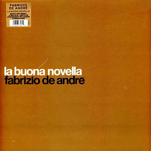 Fabrizio De Andre' - La Buona Novella Black Vinyl Edition