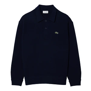 Lacoste - Moss Stitch Polo Collar Sweater