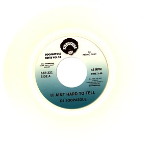 DJ Soopasoul - It Ain't Hard To Tell (Mix 1 & 2) Clear Vinyl Edition