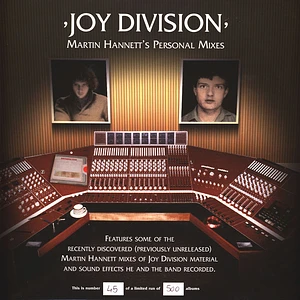 Joy Division - Martin Hannett's Personal Mixes Milky Vinyl Edition