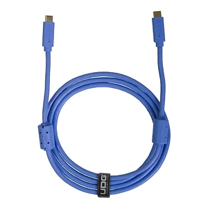 UDG - UDG Ultimate Audio Cable USB 3.2 C-C Blue Straight 1,5m