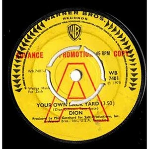 Dion - Your Own Back Yard