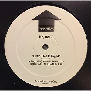 Krystal K - Let's Get It Right