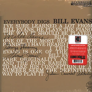 Bill Evans Trio - Everybody Digs Bill (Mono Mix) Record Store Day 2024 Vinyl Edition