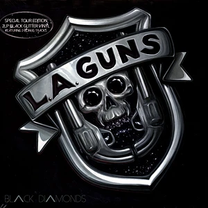 L.A. Guns - Black Diamonds Black Glitter Vinyl Edtion