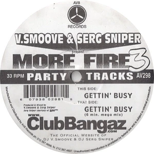V. Smoove & Serg Sniper - Present... More Fire 3