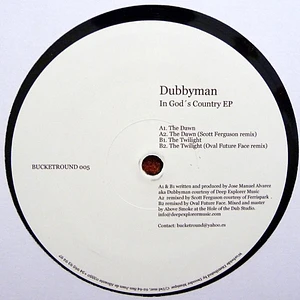 Dubbyman - In God's Country EP