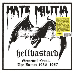 Hellbastard - Genocidal Crust: The Demos 1986 - 1987 Black Vinyl Edition