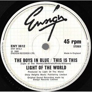 Light Of The World - The Boys In Blue / This Is This