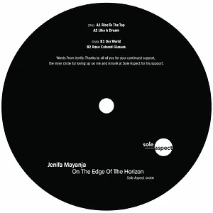 Jenifa Mayanja - On The Edge Of The Horizon EP