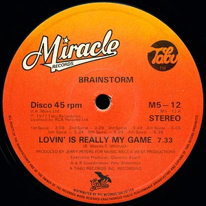 Brainstorm - Lovin' Is Really My Game / Stormin'
