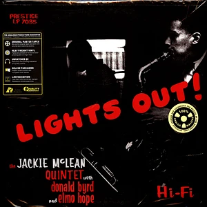 Jackie McLean - Lights Out! 180g Edition