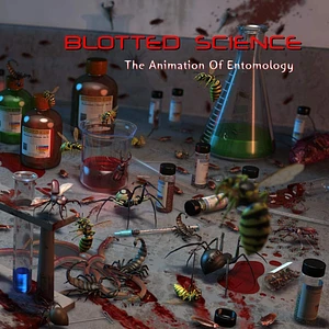 Blotted Science - The Animation Of Entomology Redbluewhiteblack Splatter Vinyl Edition