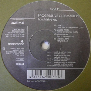 V.A. - Progressive Clubmasters - Harddrive EP