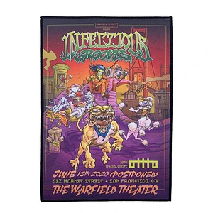 Suicidal Tendencies x Infectious Grooves - "War At Warfield" Back Patch