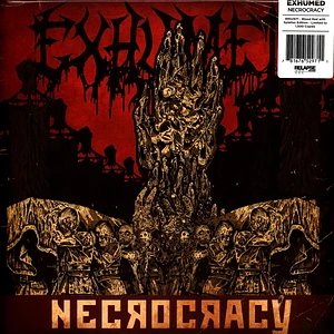 Exhumed - Necrocracy Blood Red With Splatter Edition