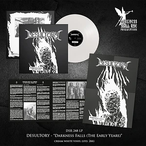 Desultory - Darkness Falls The Early Years Cream White Vinyl Edition