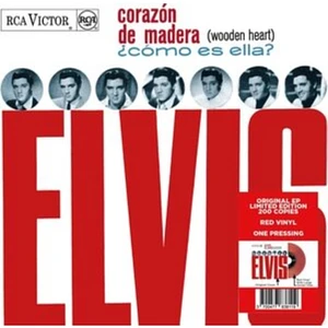 Elvis Presley - EP Stranger No. 13 - Corazon De Madera (Espagne) Red Vinyl Edition