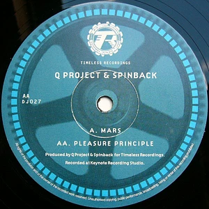Q Project & Spinback - Mars / Pleasure Principle