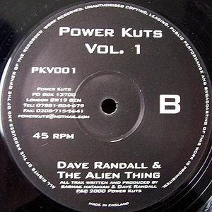 Dave Randall & The Alien Thing - Power Kuts Vol. 1
