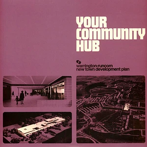 Warrington-Runcorn New Town Development Plan' - Your Community Hub Clear With Cream And Purple Splatter Vinyl Ediiton