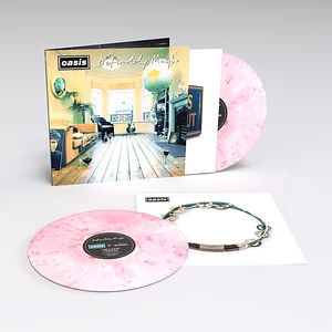 Oasis - Definitely Maybe 30th Anniversary Strawberry & Cream Colored Vinyl Edition