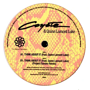 Coyote / Quinn Lamont Luke - Think About It