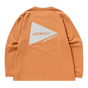 Gramicci x and wander - Backprint L/S Tee