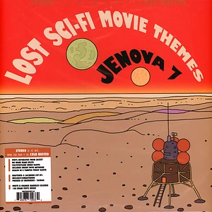Jenova 7 - Lost Sci-Fi Movie Themes White & Orange Marbled Vinyl Edition