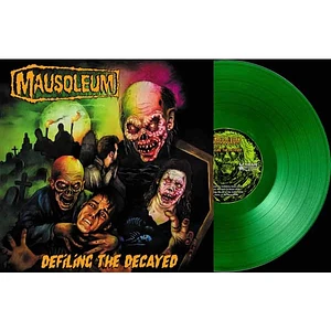 Mausoleum - Defiling The Decayed Puke Green Vinyl Edition