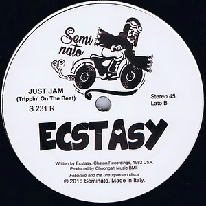 Ecstasy - Tie Me Up / Just Jam (Trippin' On The Beat)